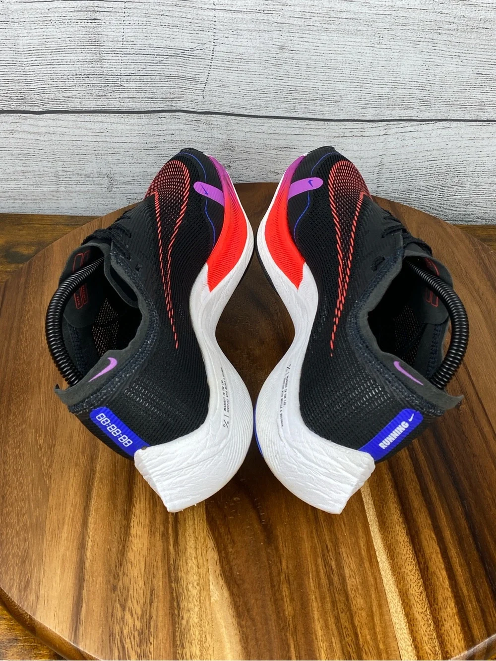 Nike ZoomX Vaporfly Next% 2 Black Fuchsia Crimson Running Shoe Women’s Size 8.5